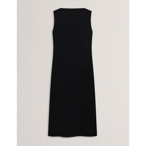 Women's Pleat Midi Tea Dress