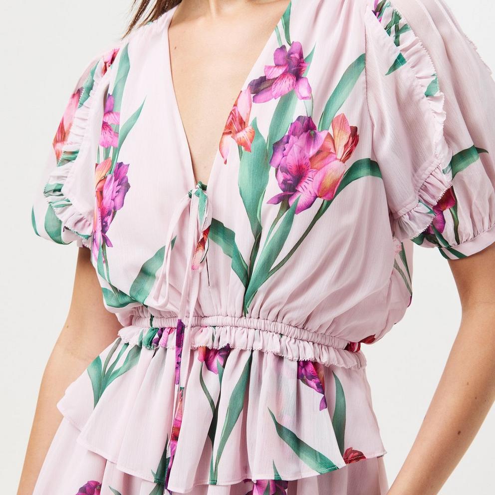 Merieli Floral Mini Dress