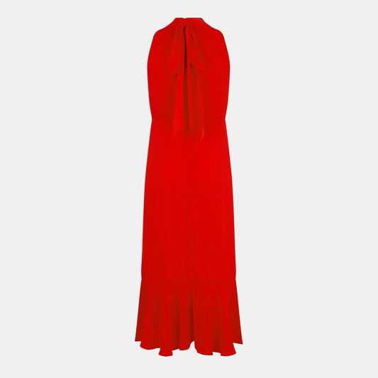 Ted Baker Neck Tie Midi Dress