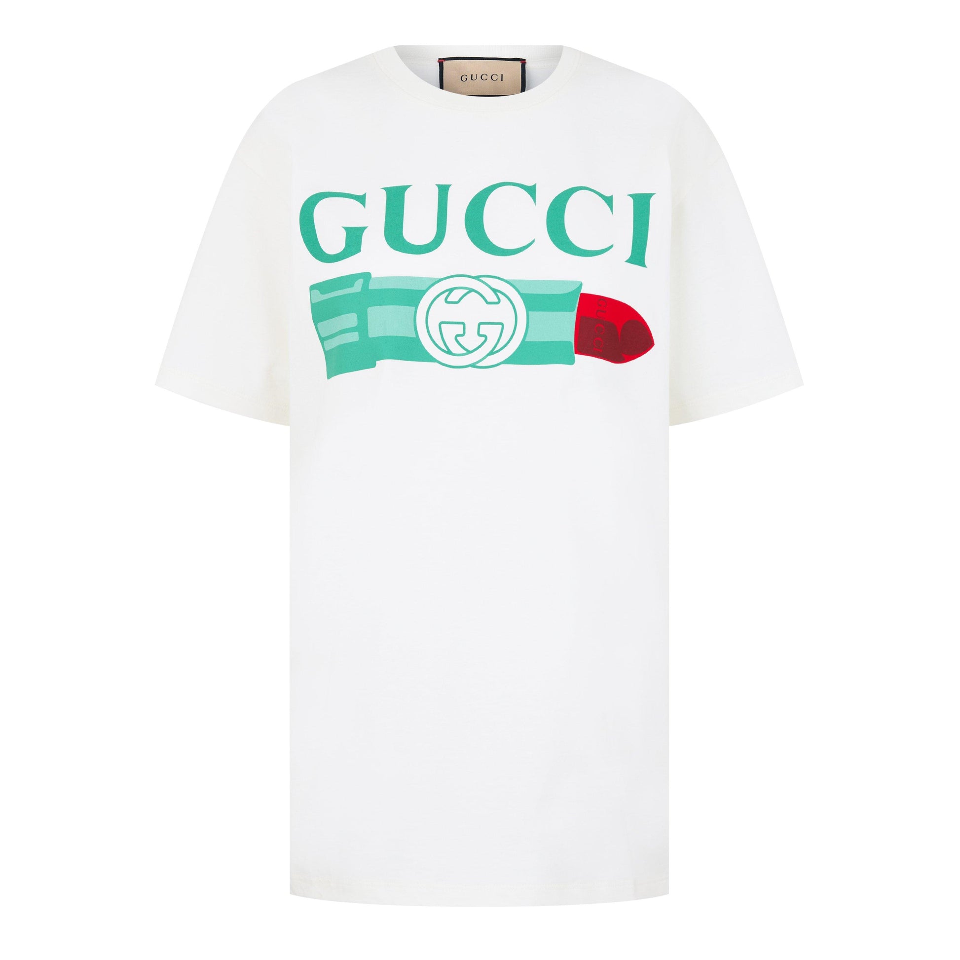 Gucci Women's Lipstick Print Cotton T-Shirt