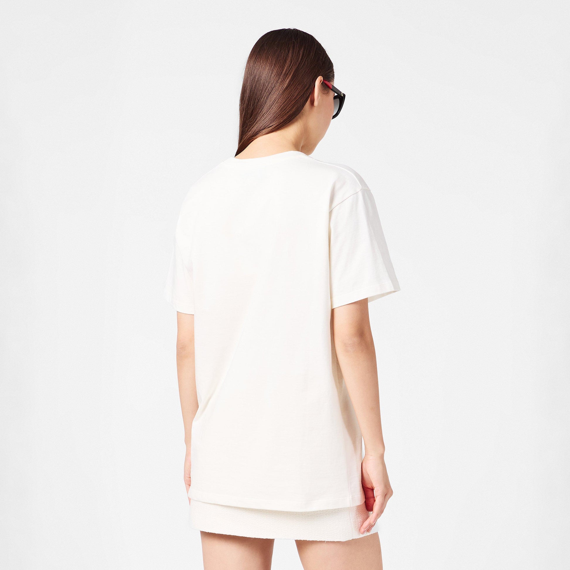 Gucci Women's Lipstick Print Cotton T-Shirt