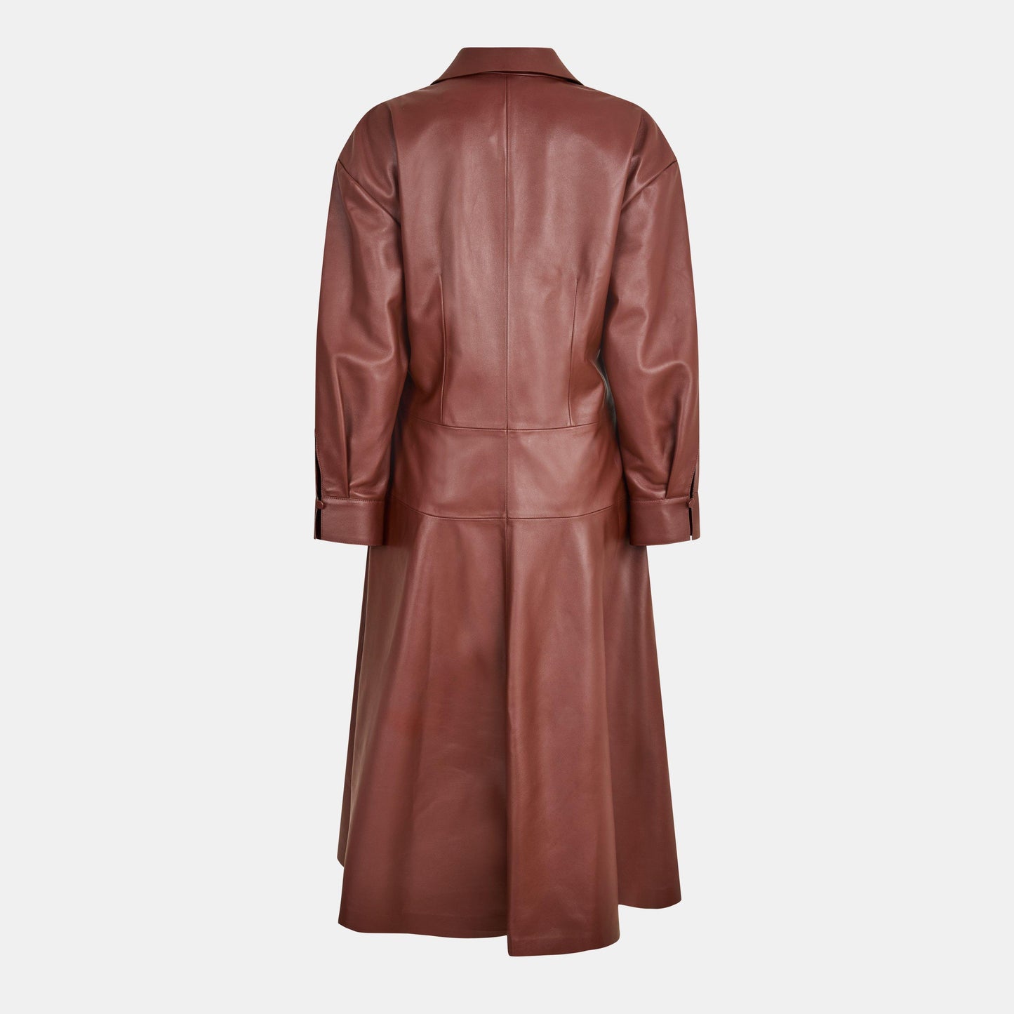 Fendi Women's Leather A Line Dress