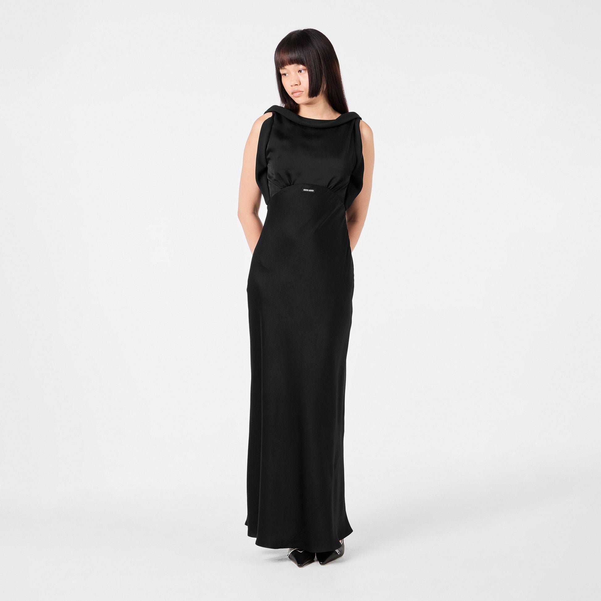 Miu Miu Women's Textured Maxi Dress