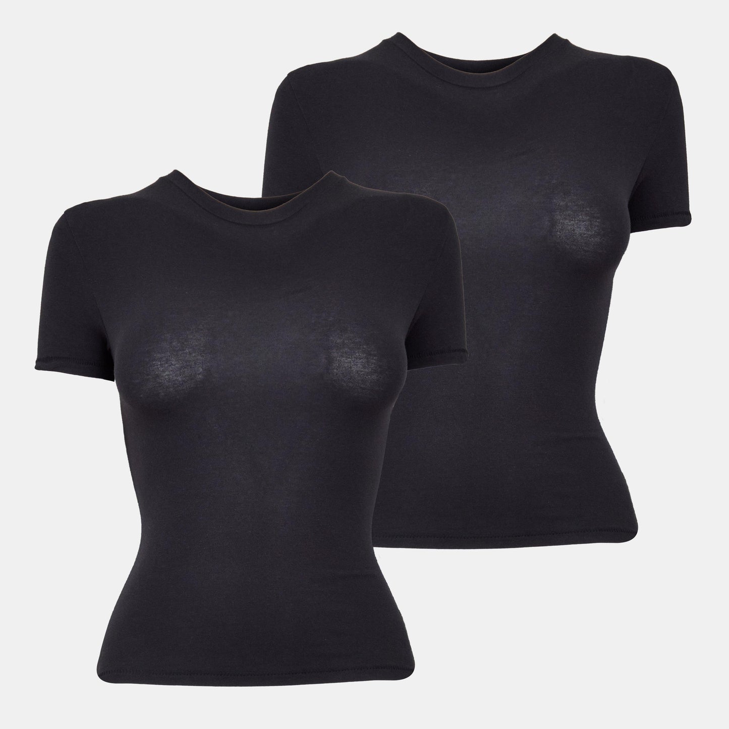 SKIMS Womens Cotton Jersey 2 Pack T-Shirt