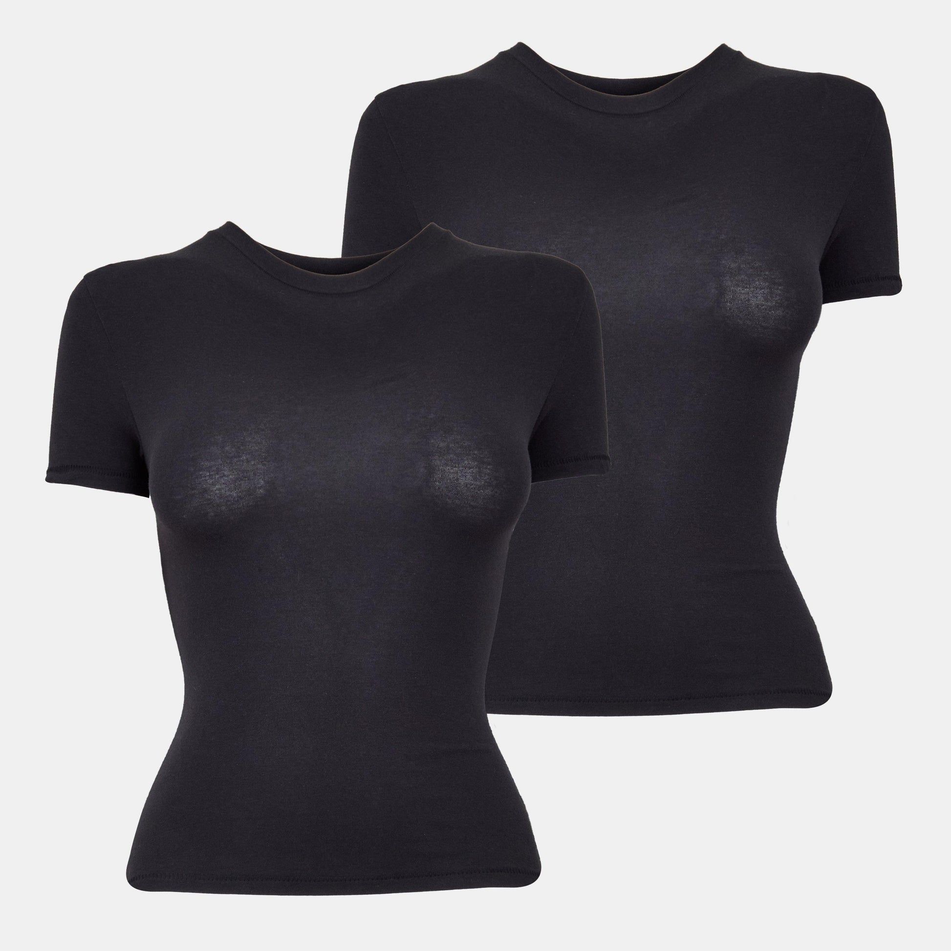 SKIMS Womens Cotton Jersey 2 Pack T-Shirt