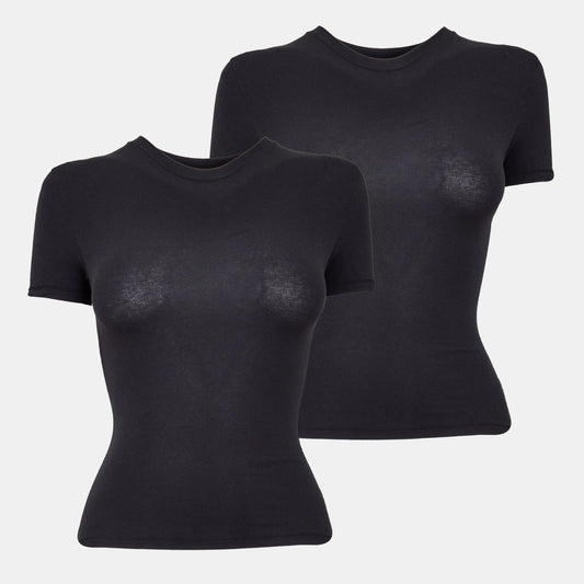 SKIMS Womens Cotton Jersey 2 Pack T-Shirt