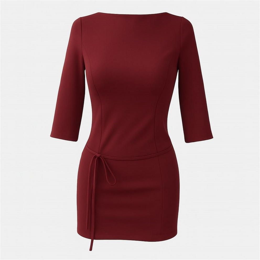 I Saw It First - Ponte Mini Dress