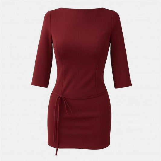 I Saw It First - Ponte Mini Dress