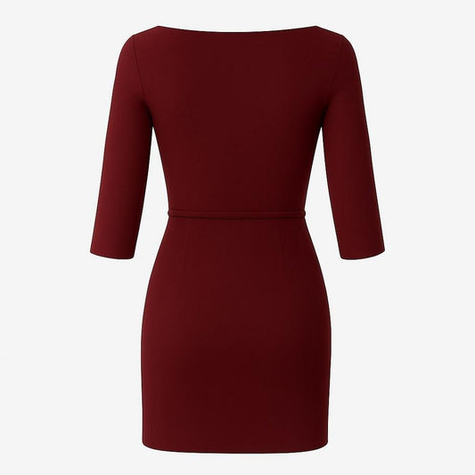 I Saw It First - Ponte Mini Dress
