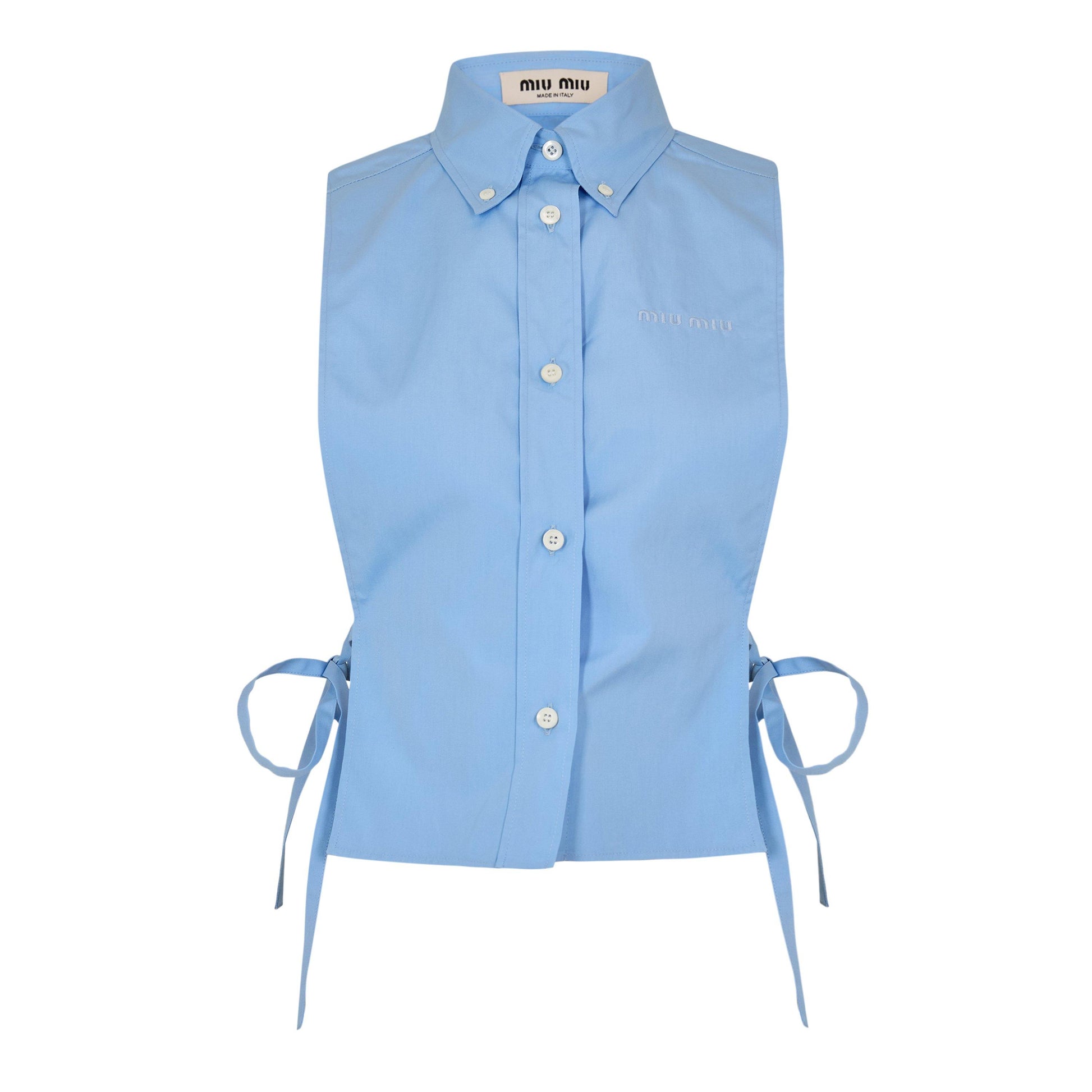 Miu Miu Women's Short Sleeve Plain Shirt