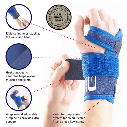 NEO G Stabilized Wrist Brace - One Size - LEFT
