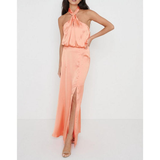 Women's Halter Maxi Dress