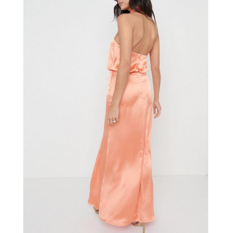 Women's Halter Maxi Dress