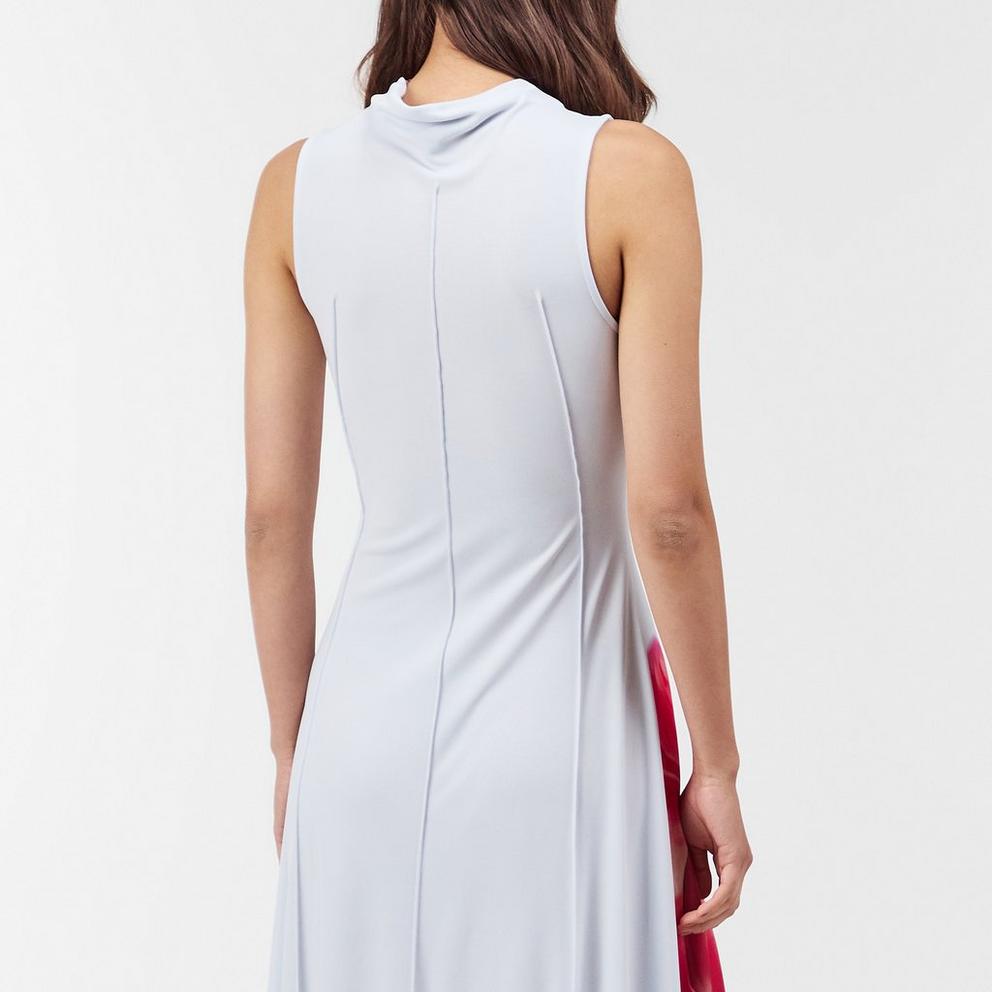 Women's Mesh Midi Tea Dress