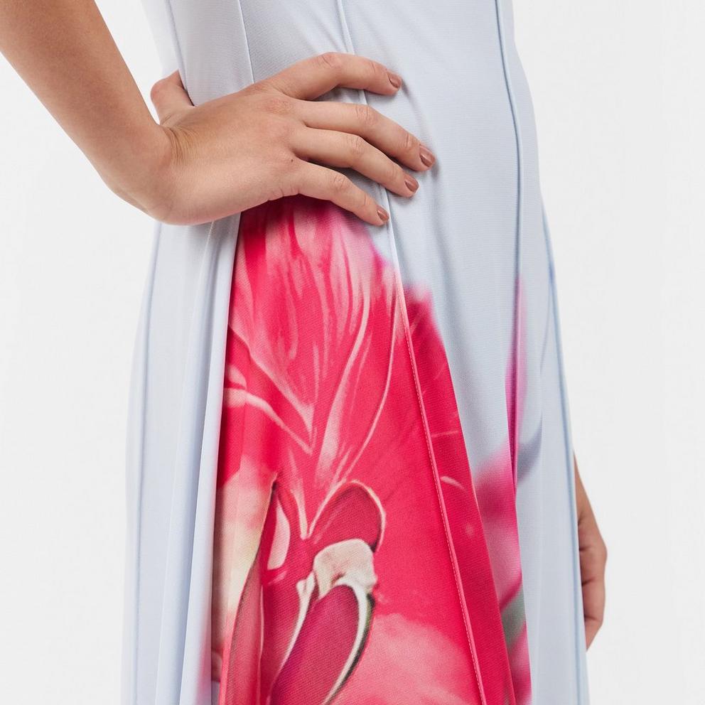 Women's Mesh Midi Tea Dress