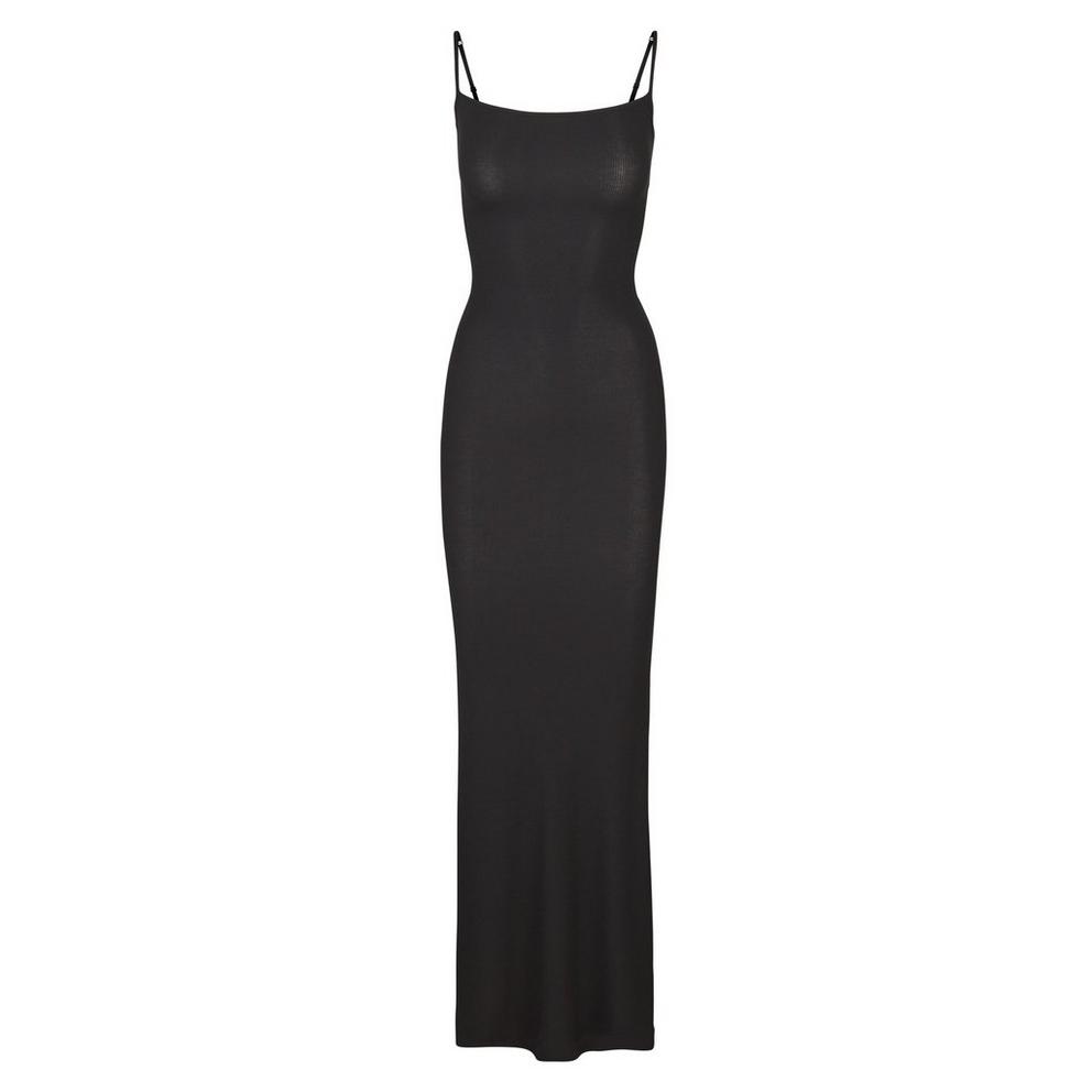SKIMS Womens Soft Lounge Rib Slip Dress