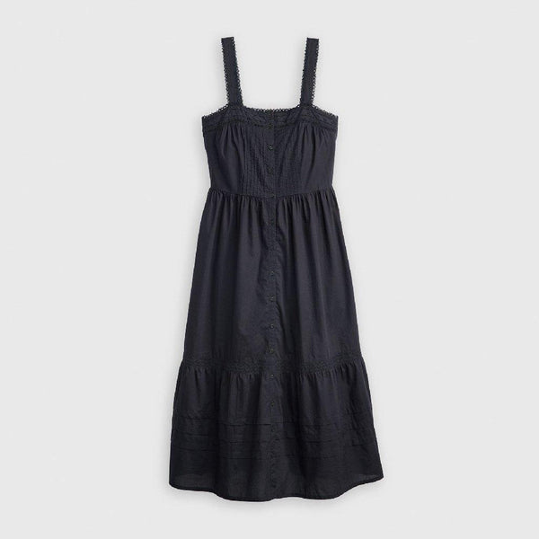 Levis Women's Cici Midi Pinafore Dress