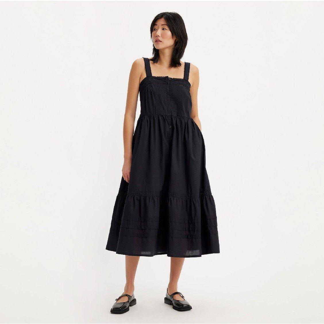 Levis Women's Cici Midi Pinafore Dress