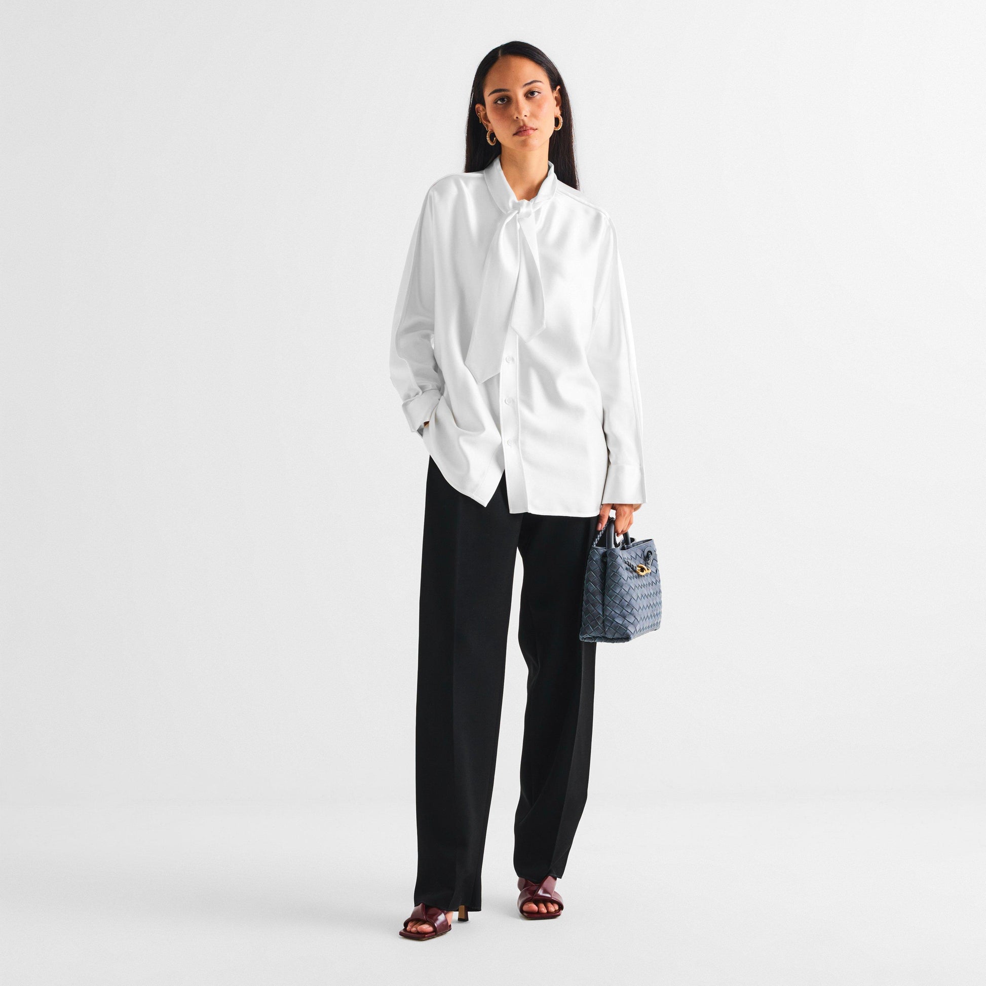 Bottega Veneta Women's Long Sleeve Shirt