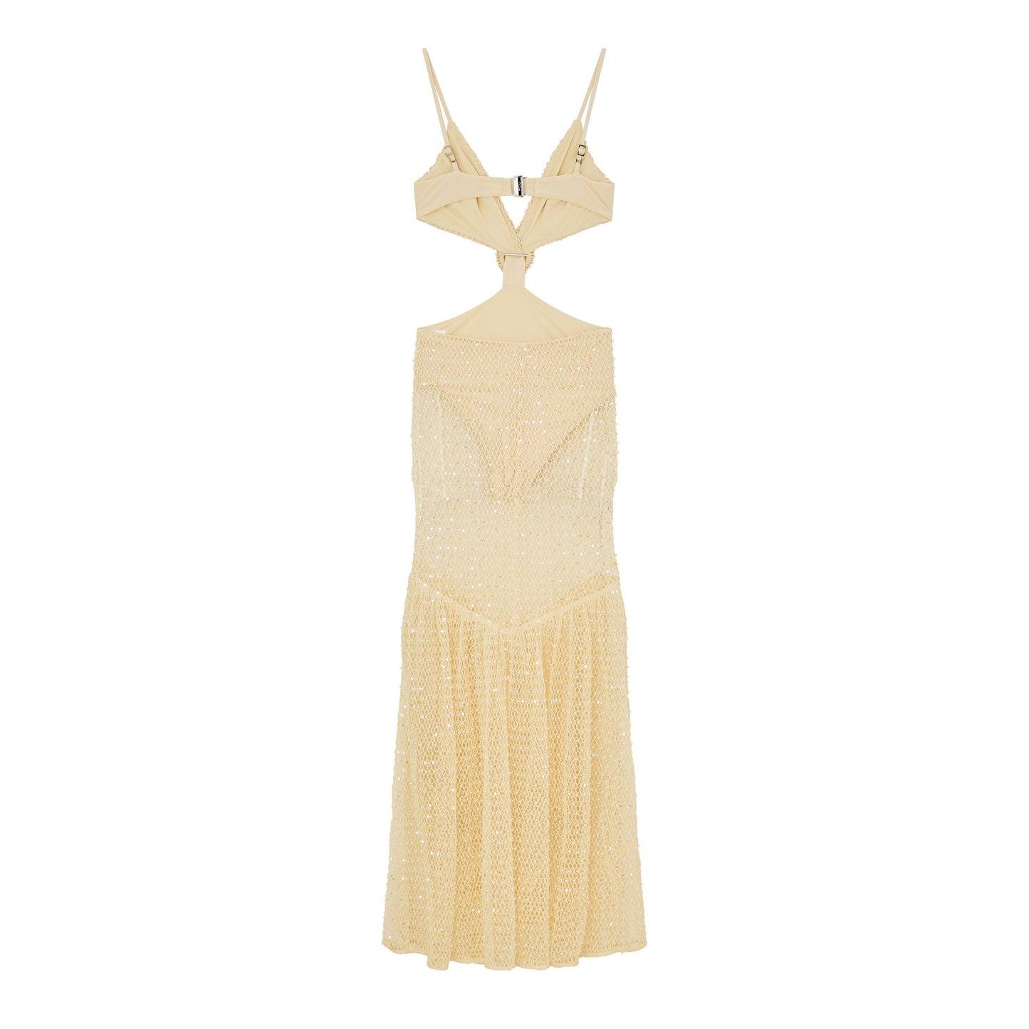 Patbo Women's Crochet Bloom Cut Out Maxi Dress