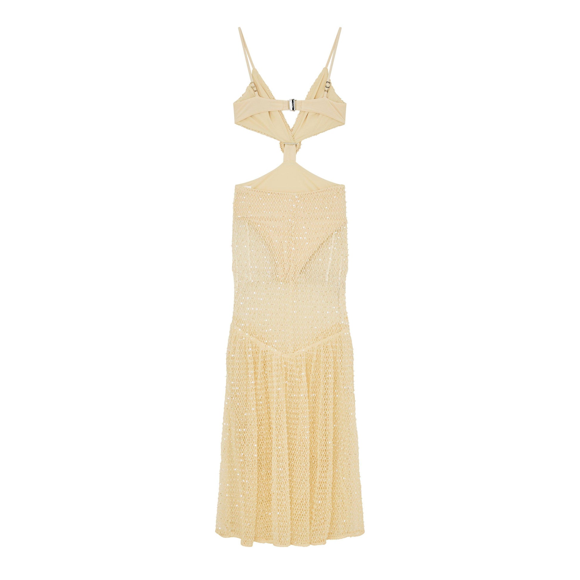 Patbo Women's Crochet Bloom Cut Out Maxi Dress