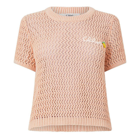 Chloe Women's MP20 Short Sleeve Knitted Top