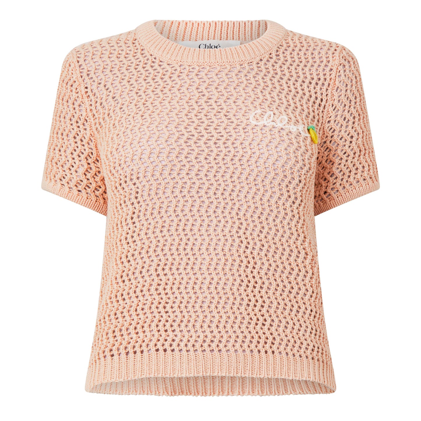 Chloe Women's MP20 Short Sleeve Knitted Top
