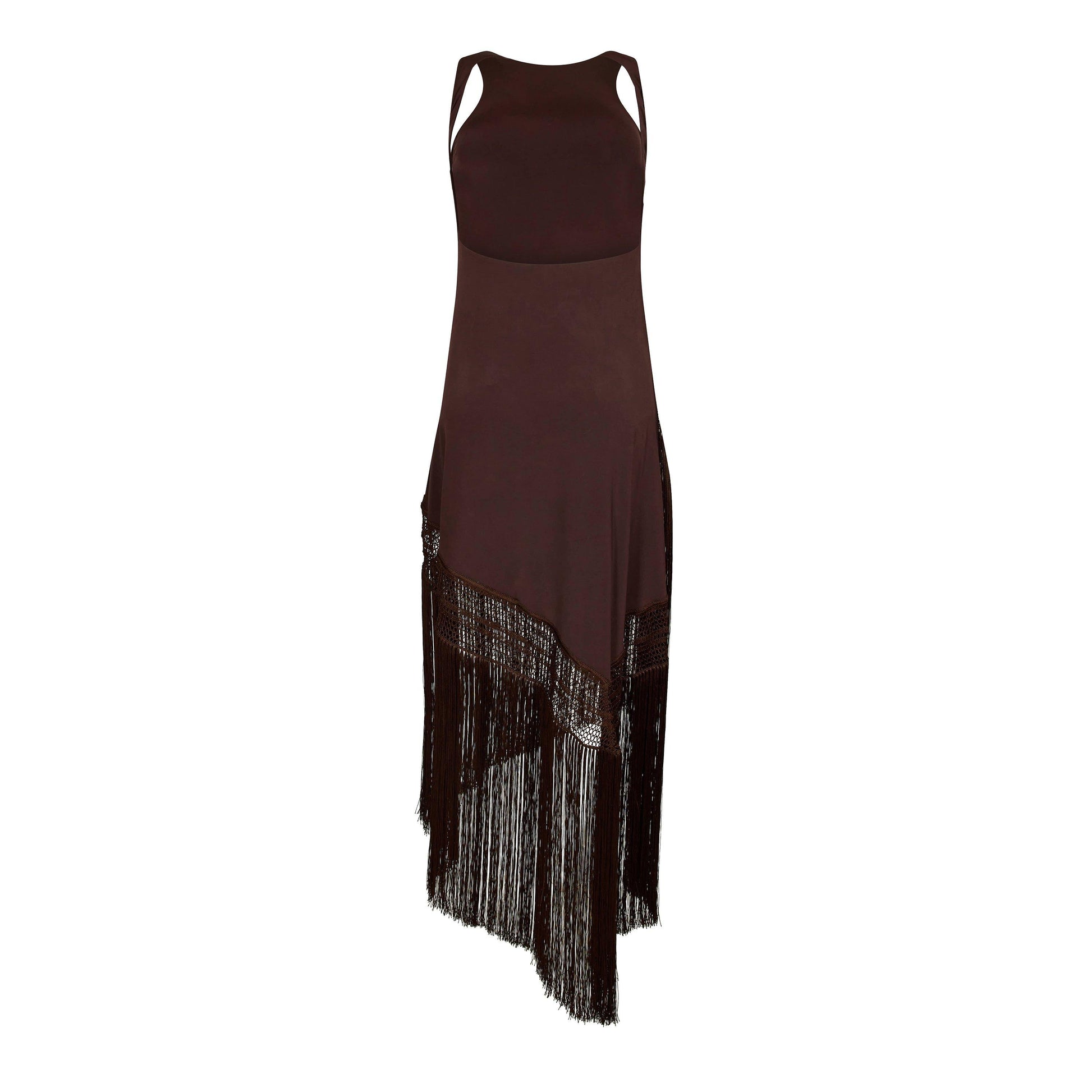 The Andamane Women's Marisol Fringe Long Maxi Dress