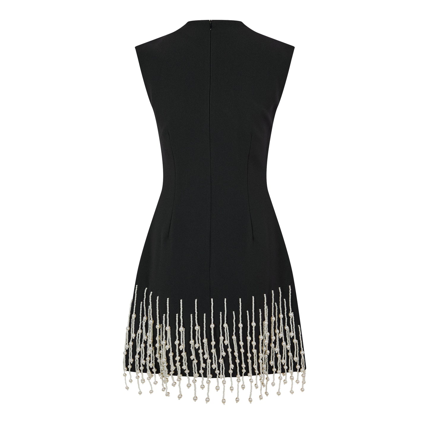Odd Muse Women's Sleeveless Pearl Drop Mini Dress