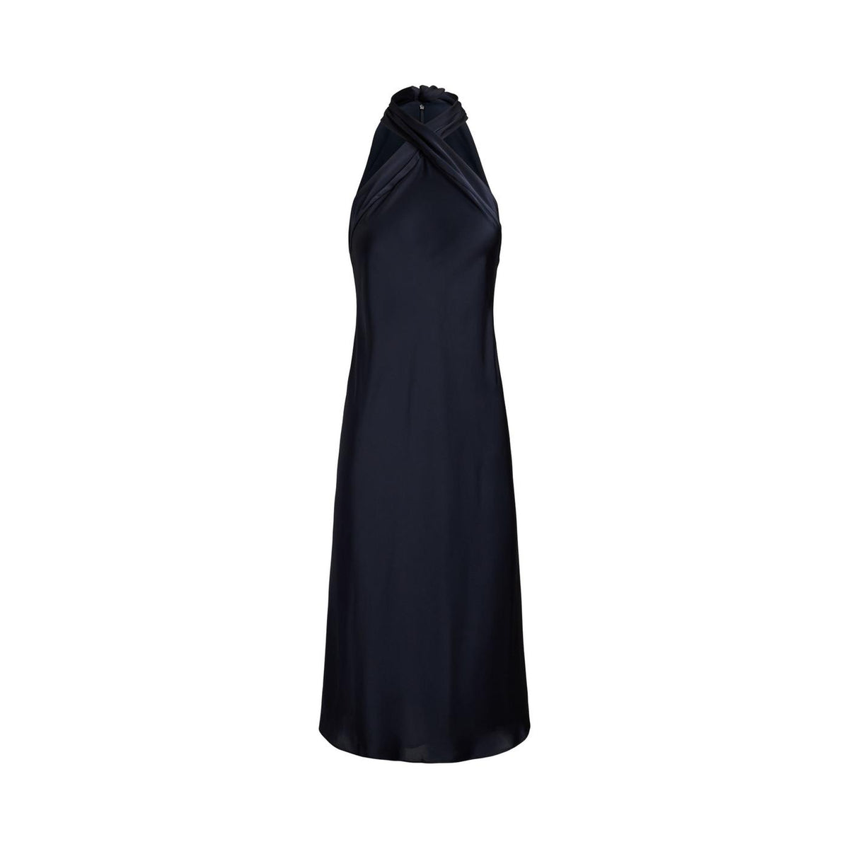 Lauren by Ralph Lauren Women's Halter-Neck Sleeveless Midi Ball Gown