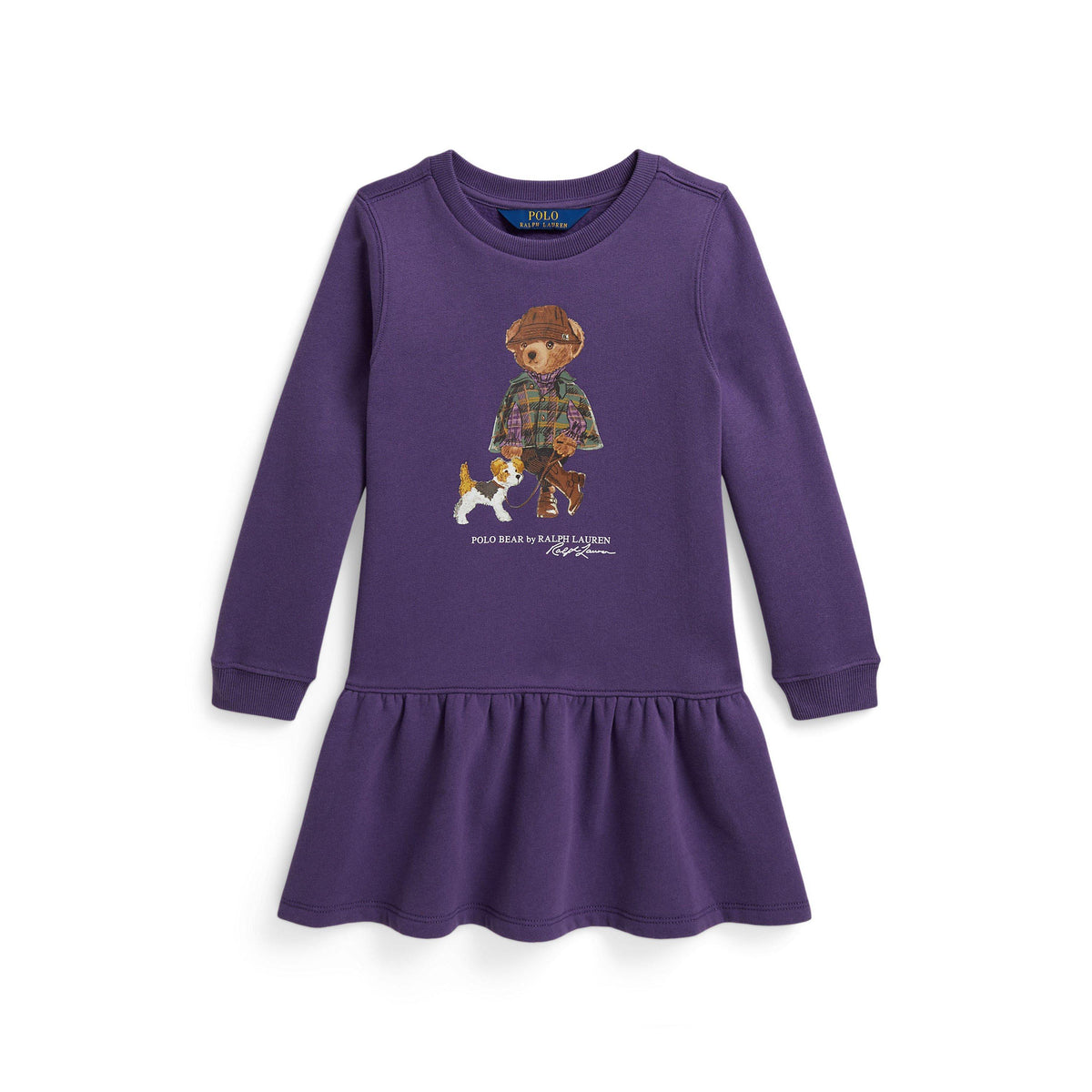 Polo Ralph Lauren Polo LS Bear Dress Jn64