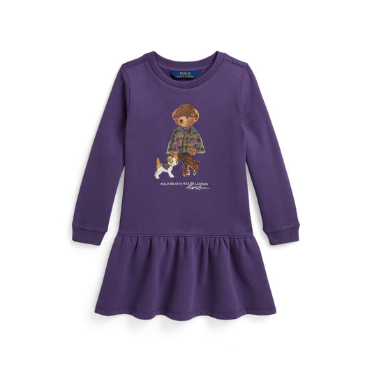 Polo Ralph Lauren Polo LS Bear Dress Jn64