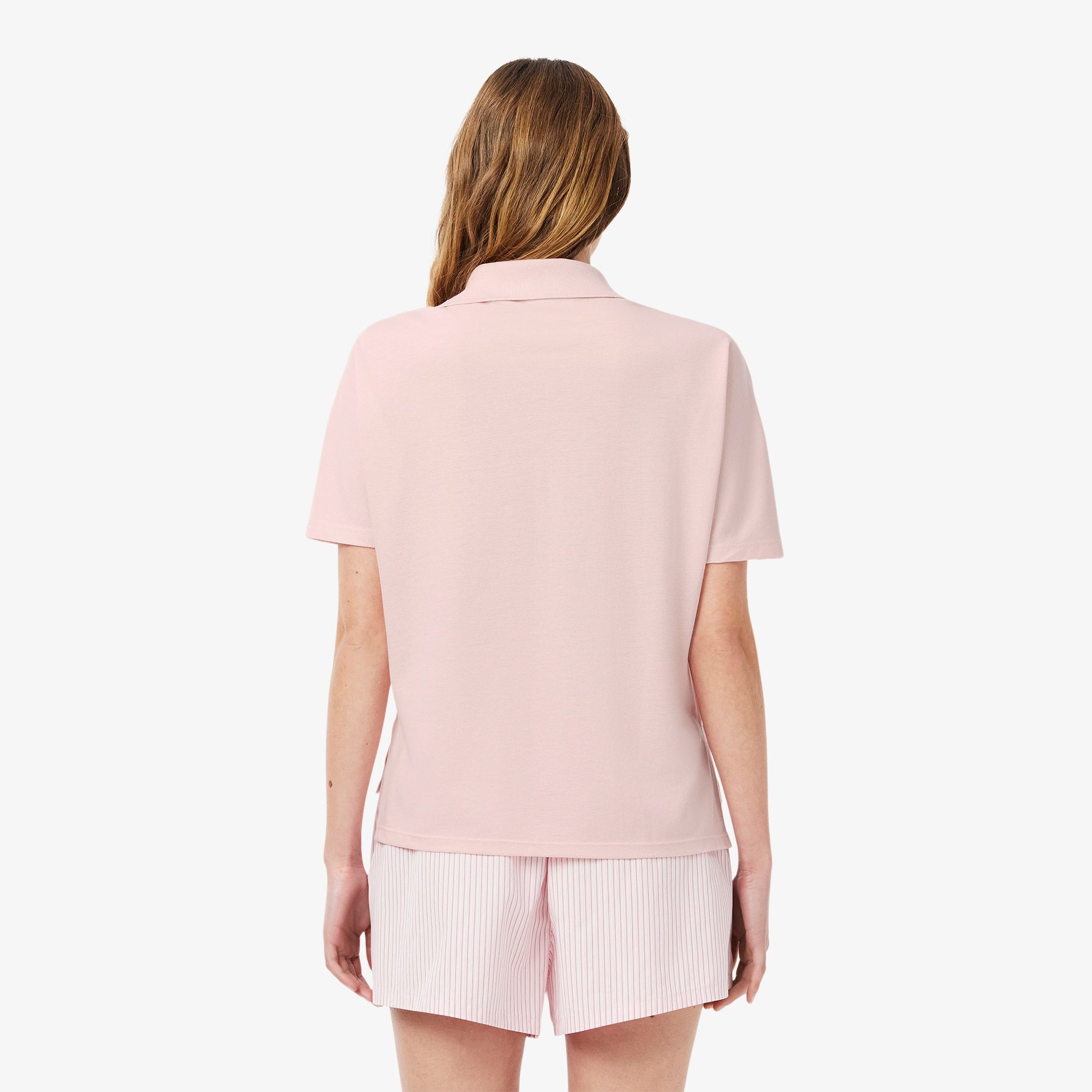 Relaxed Fit Fluid Piqué Polo Shirt
