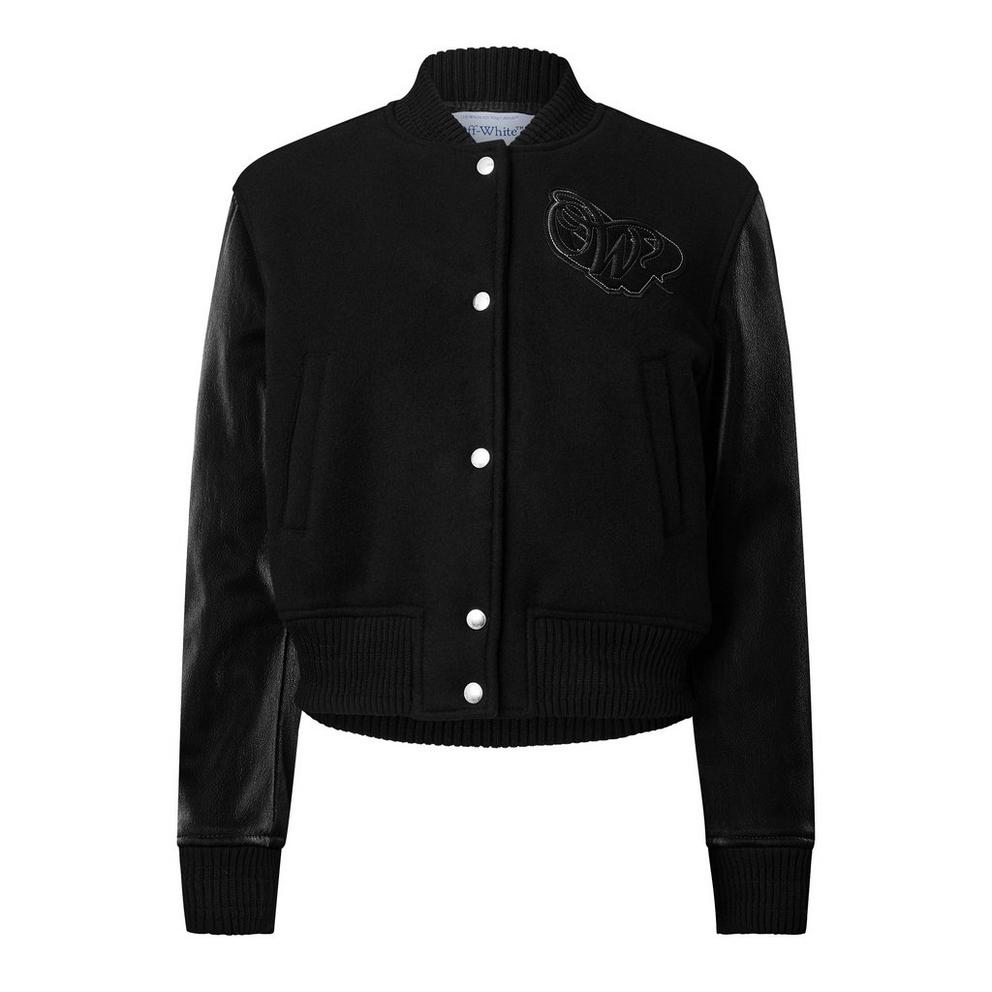 Off White Off Velvet Varsity Ld63