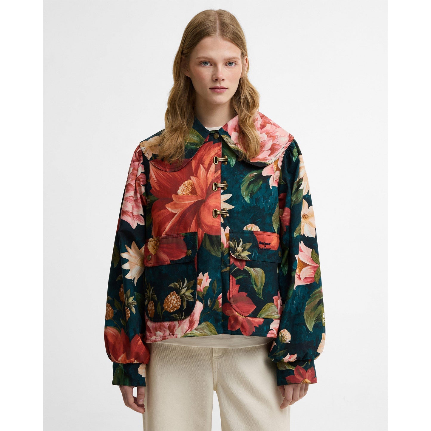 Barbour x Farm Rio Womens Barn Jacket