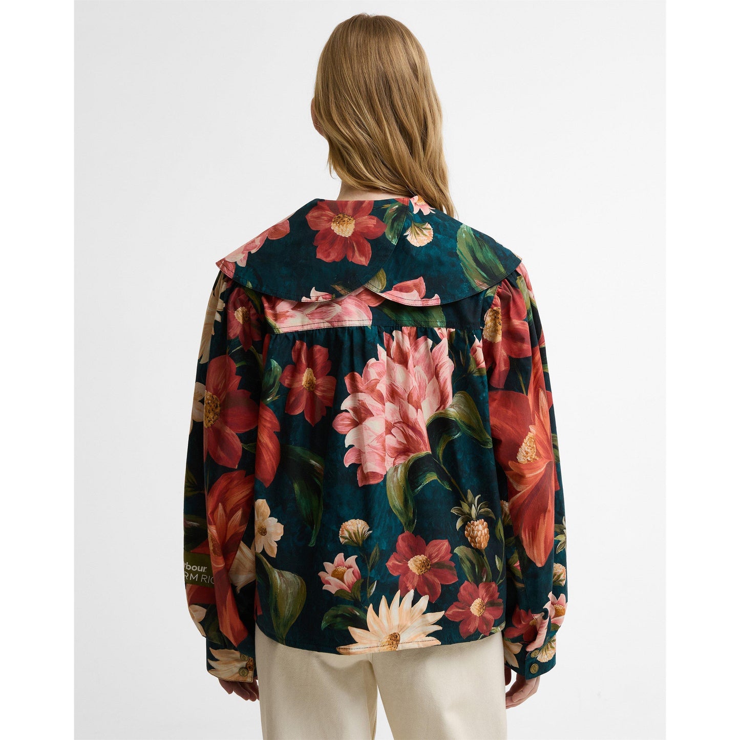 Barbour x Farm Rio Womens Barn Jacket