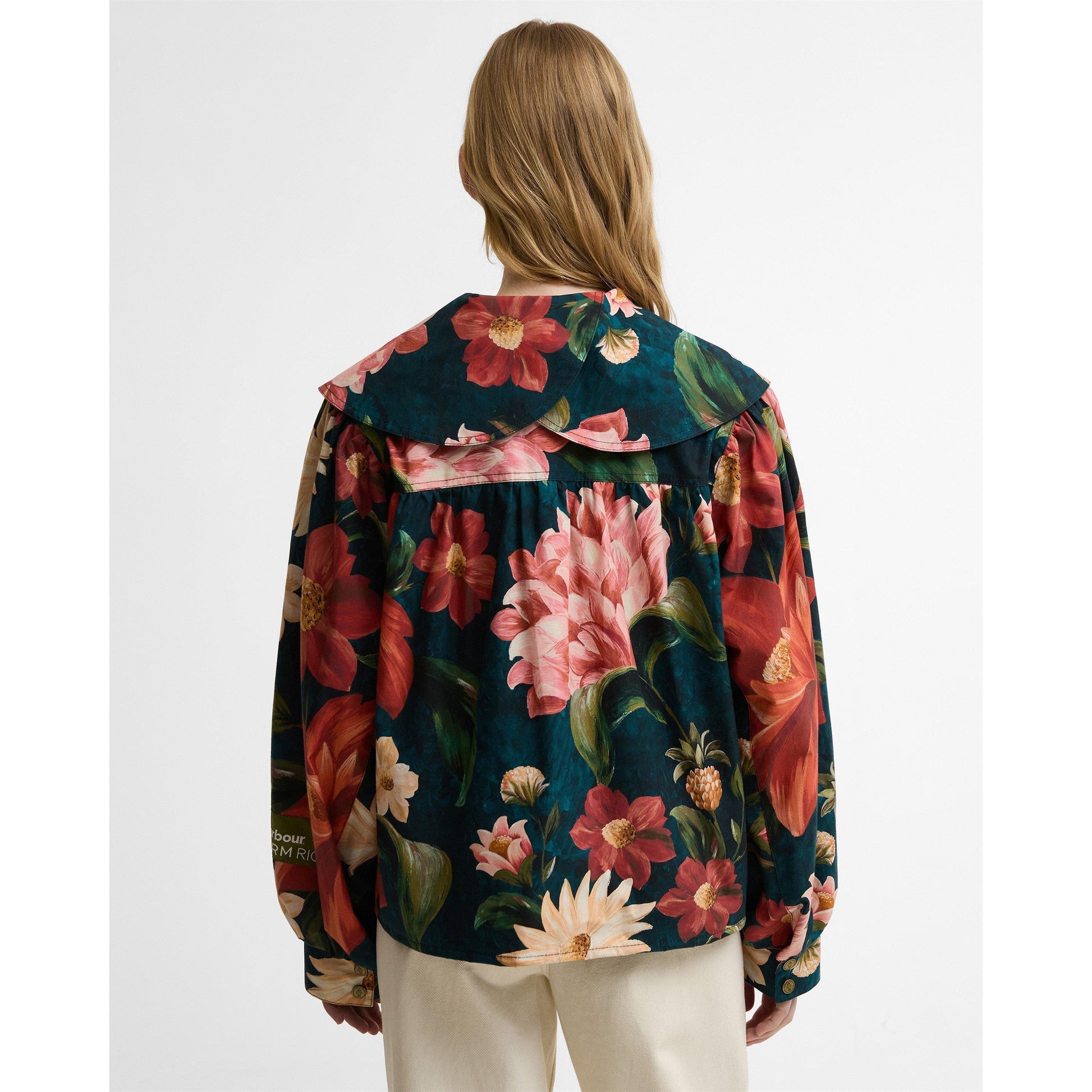 Barbour x Farm Rio Womens Barn Jacket