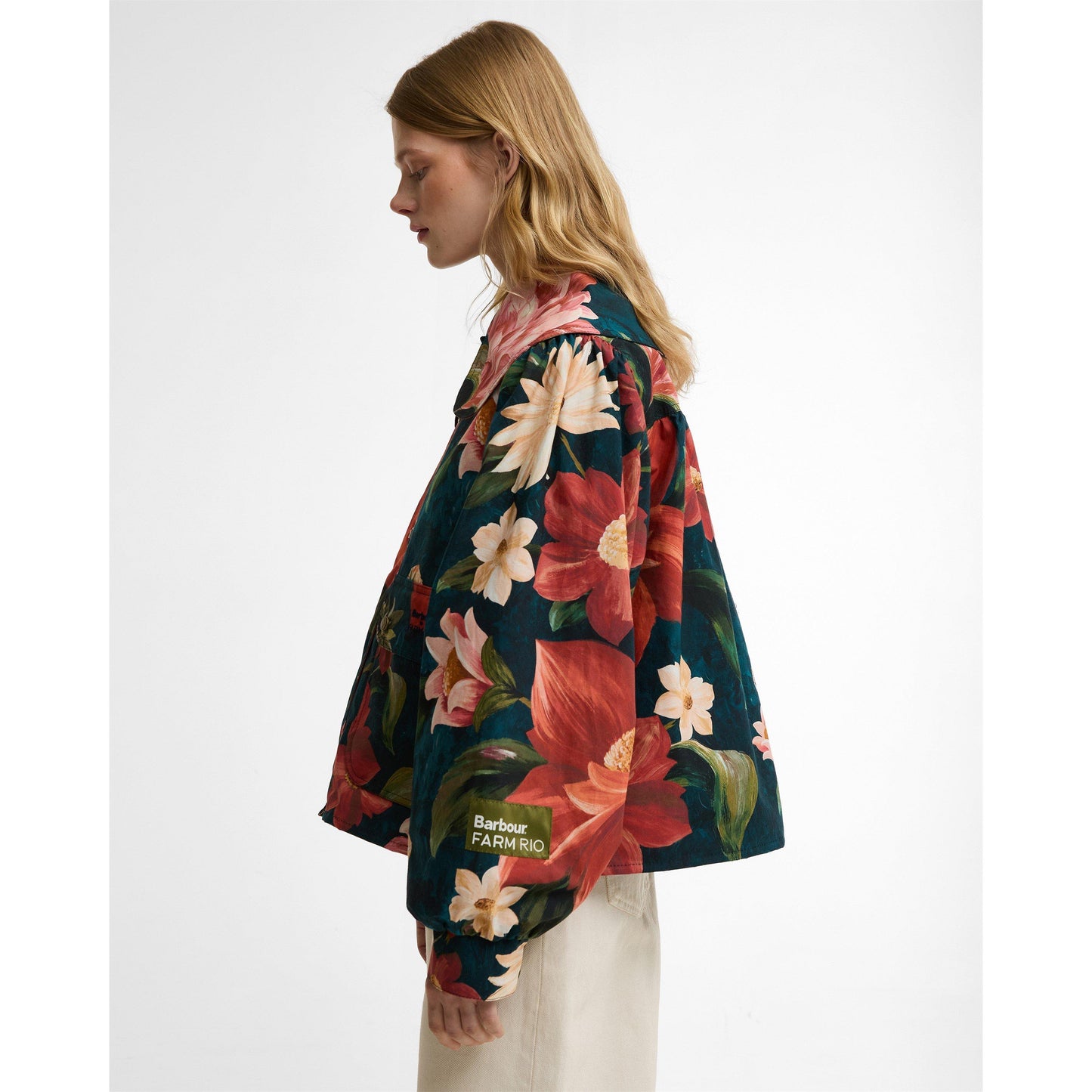 Barbour x Farm Rio Womens Barn Jacket