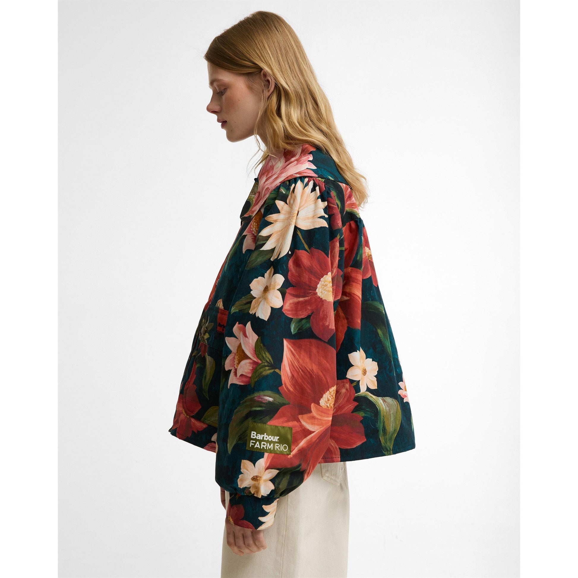 Barbour x Farm Rio Womens Barn Jacket