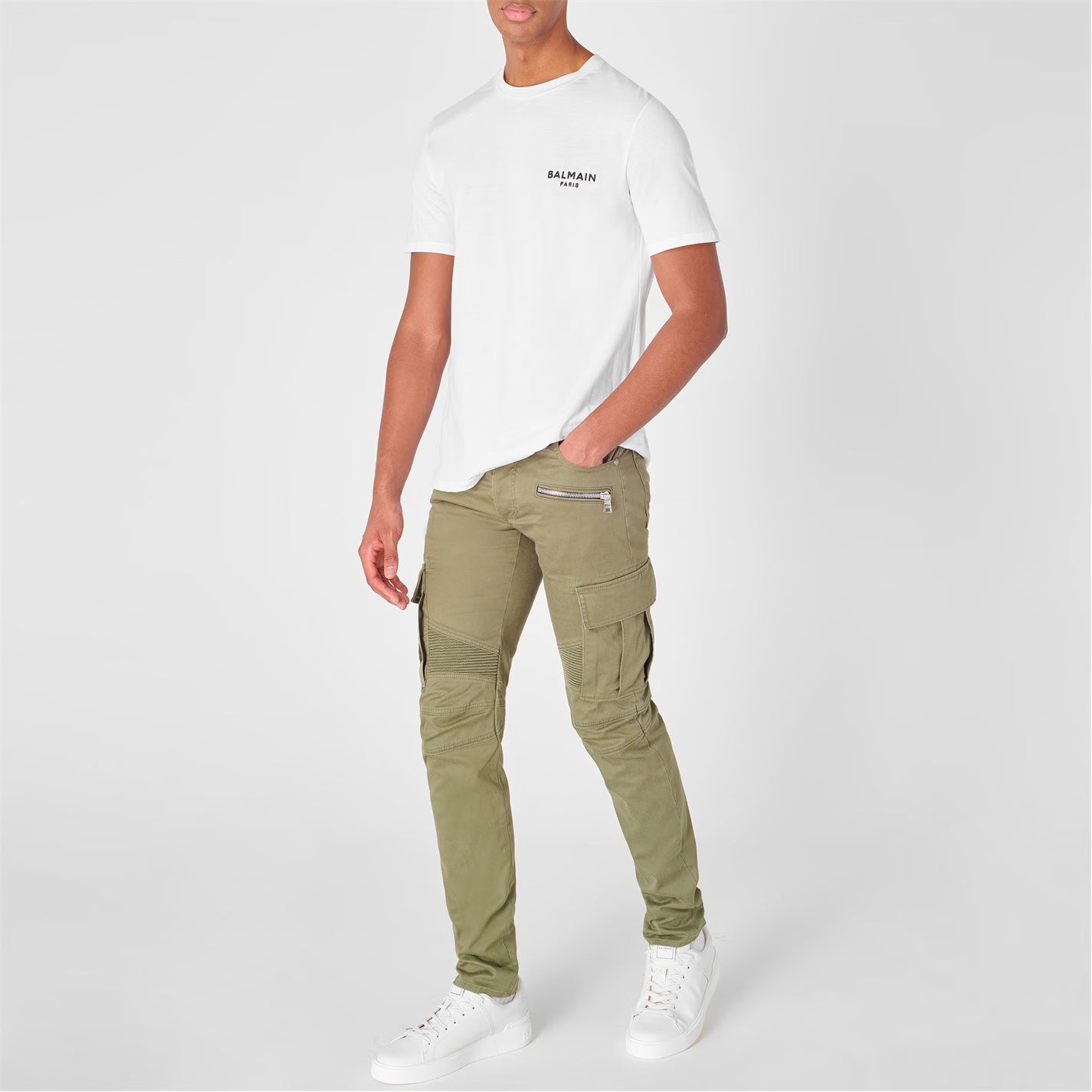 Men's Cotton Chest Logo T-Shirt