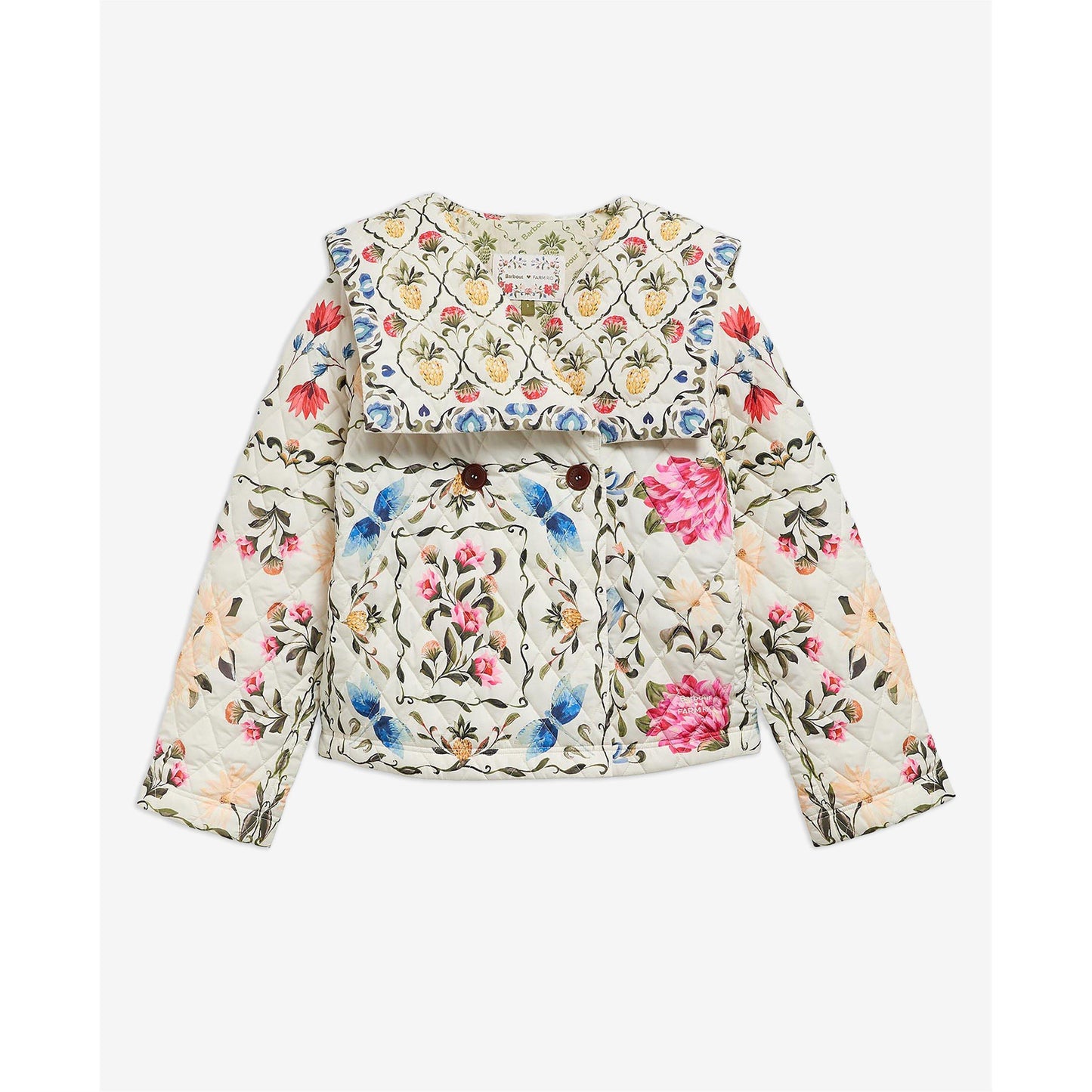 Barbour x Farm Rio Womens Quilted Jacket
