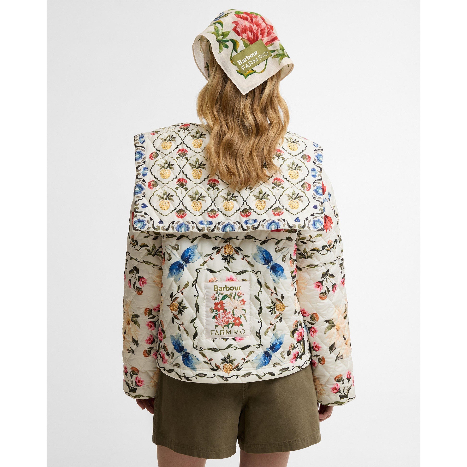 Barbour x Farm Rio Womens Quilted Jacket