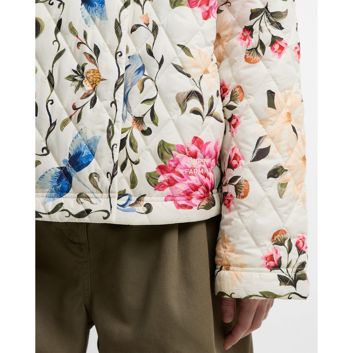 Barbour x Farm Rio Womens Quilted Jacket