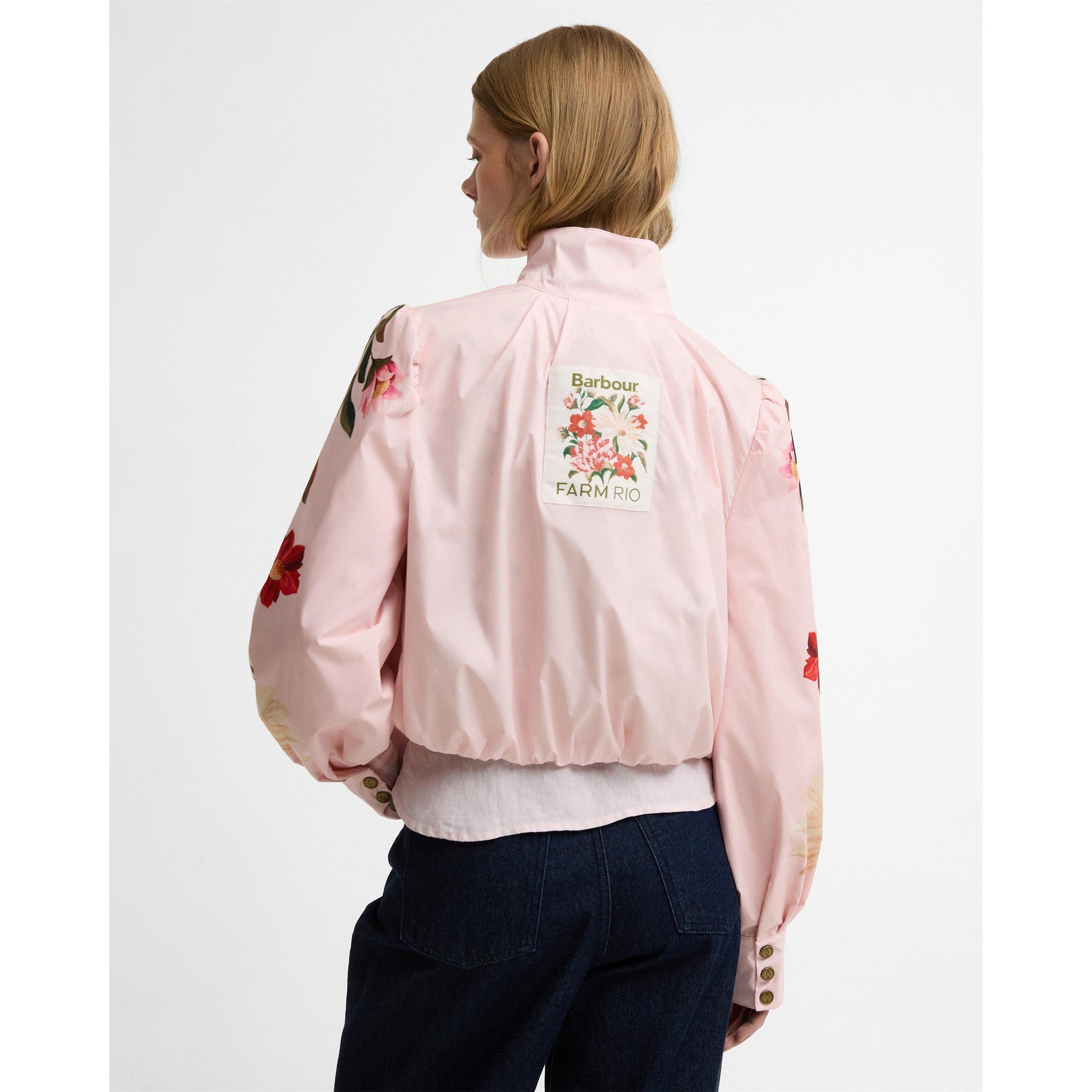 Barbour x Farm Rio Womens Bomber Jacket
