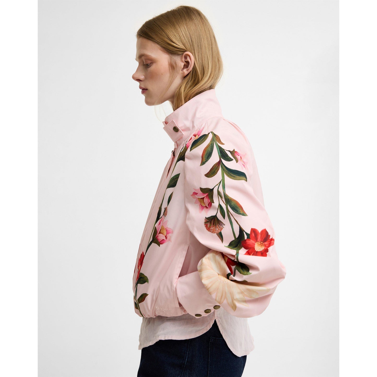 Barbour x Farm Rio Womens Bomber Jacket
