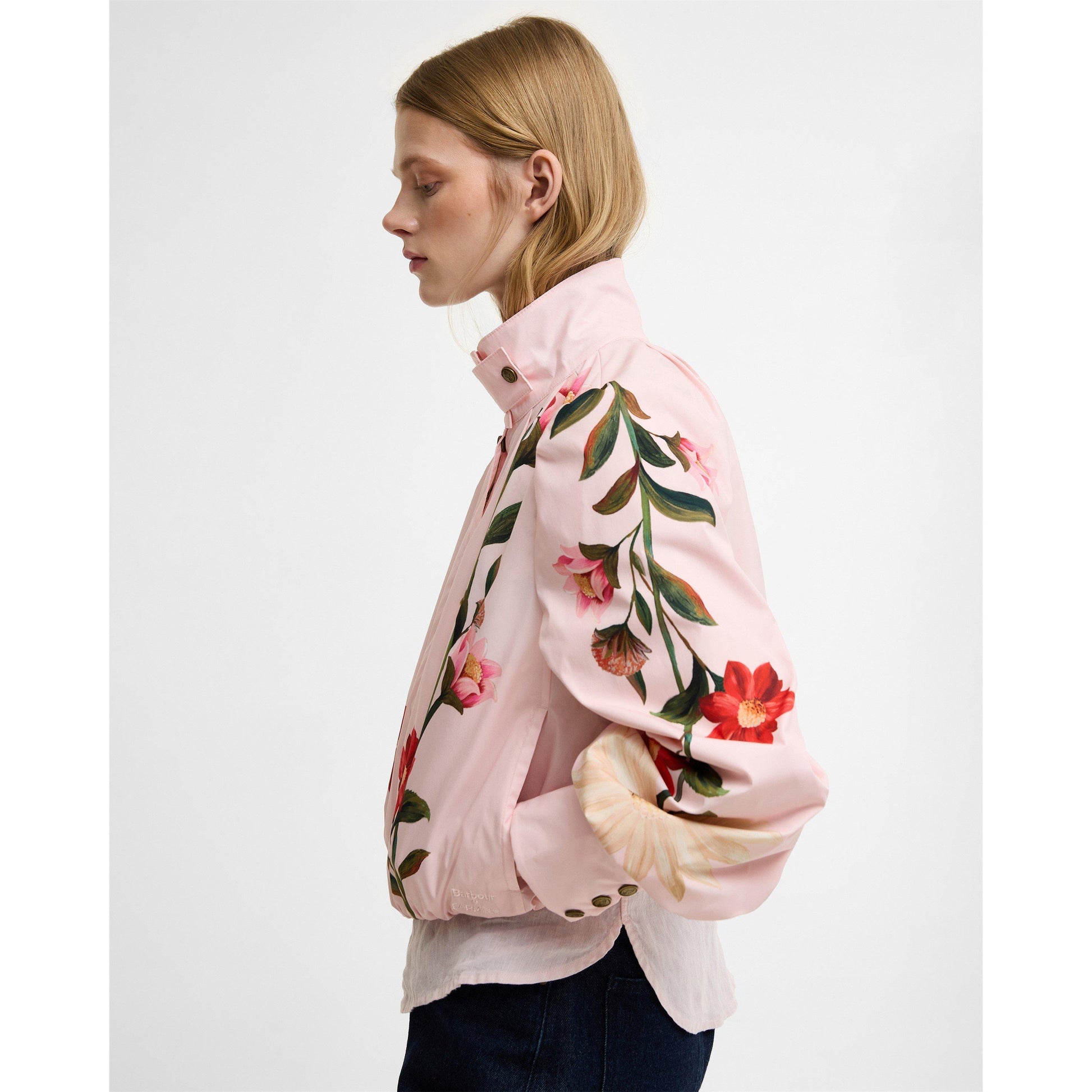 Barbour x Farm Rio Womens Bomber Jacket