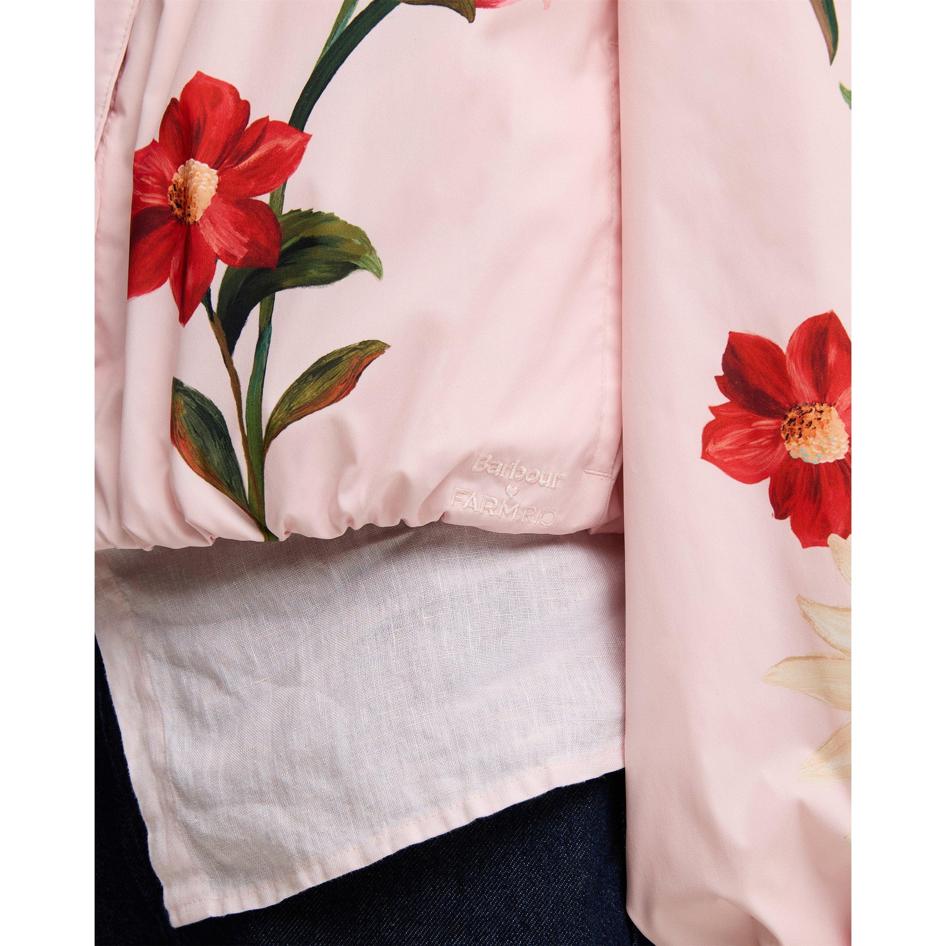 Barbour x Farm Rio Womens Bomber Jacket
