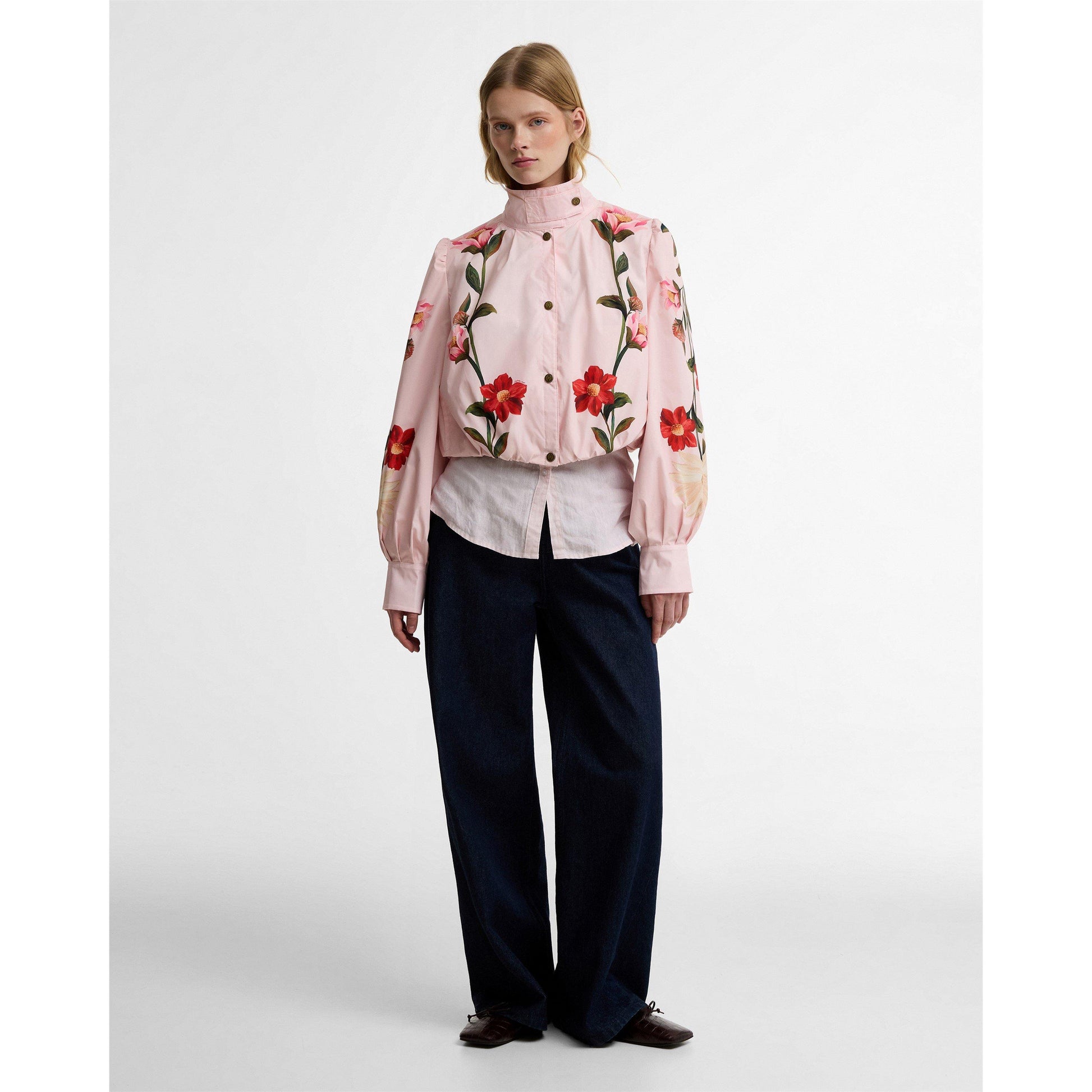 Barbour x Farm Rio Womens Bomber Jacket