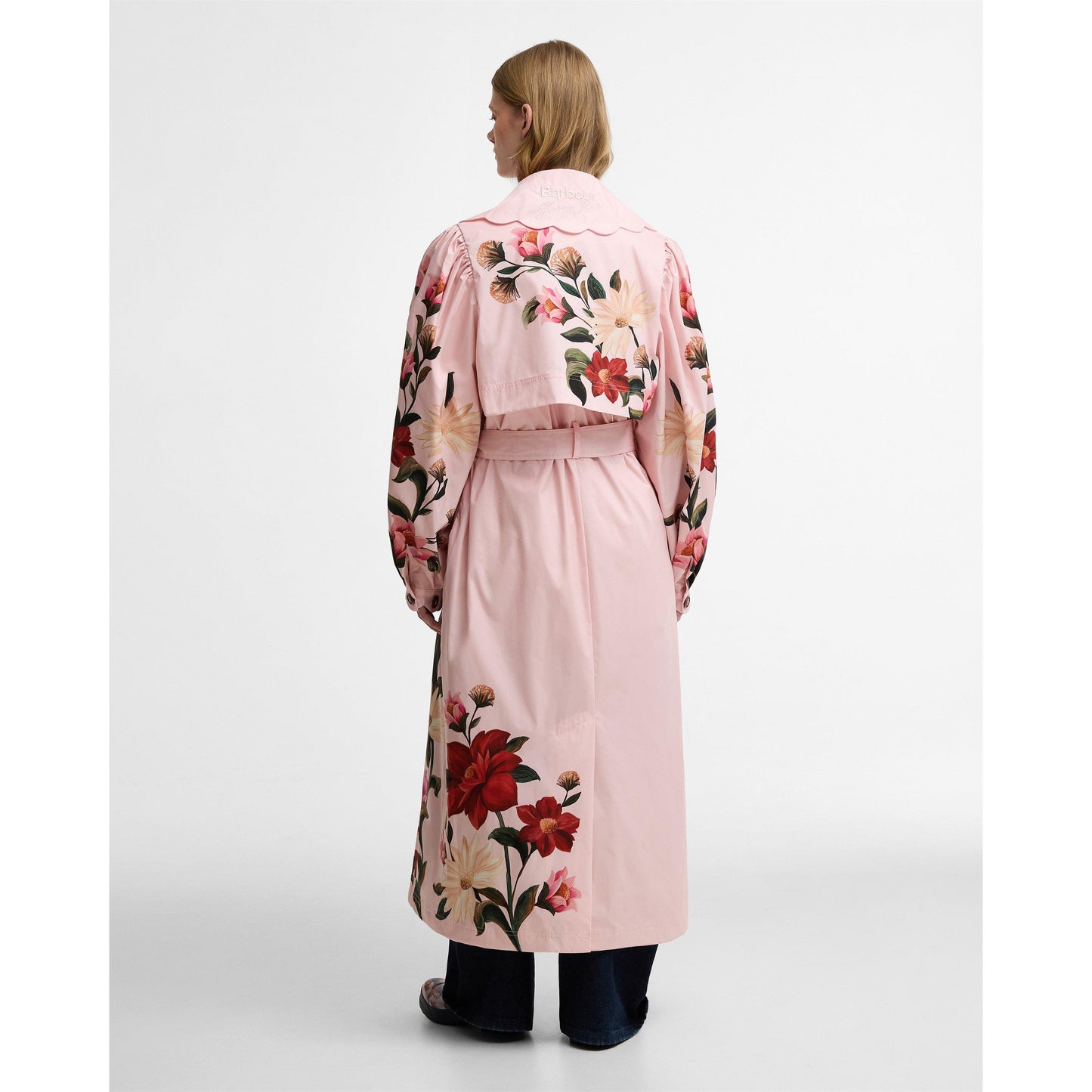 Barbour x Farm Rio Womens Trench Coat