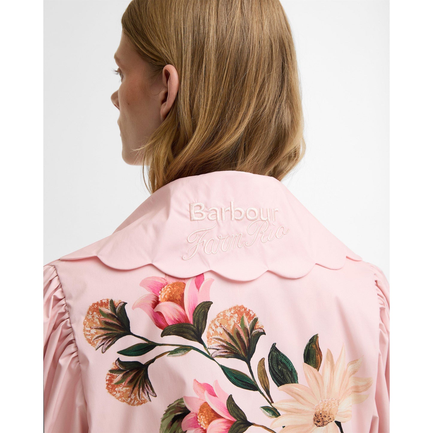 Barbour x Farm Rio Womens Trench Coat